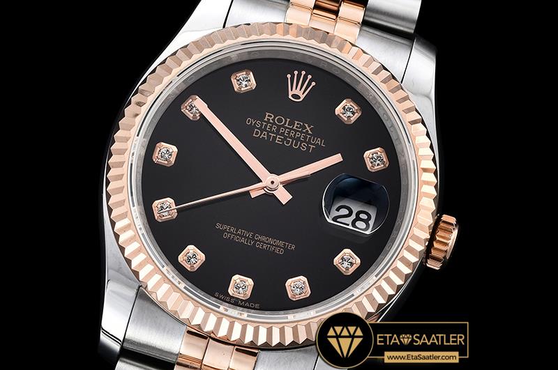 RDJ0285A - DJ 36mm Jub Flt RGSS Black Diams BP A3135 Mod 01.jpg modelleri RDJ0285A - DJ 36mm Jub Flt RGSS Black Diams BP A3135 Mod - 01.jpg